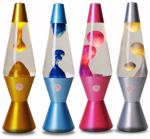 מנורת לבה Motion Lamp - דגם מטאלי
