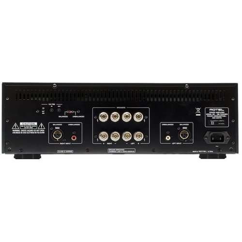 מגבר סטריאו 130 וואט לערוץ מבית ROtel דגם RB1552 MkII