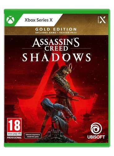 XBOX SERIES X ASSASSINS CREED  SHADOWS GOLD EDITION 