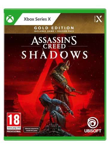 XBOX SERIES X ASSASSINS CREED  SHADOWS GOLD EDITION 