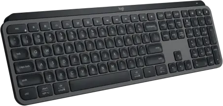 מקלדת אלחוטית מוארת Logitech MX Keys S - צבע שחור
