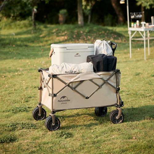 עגלה מתקפלת לשטח ולחול ים גלגלים רחבים NATUREHIKE  NH NH20PJ009 WHEEL TROLLY