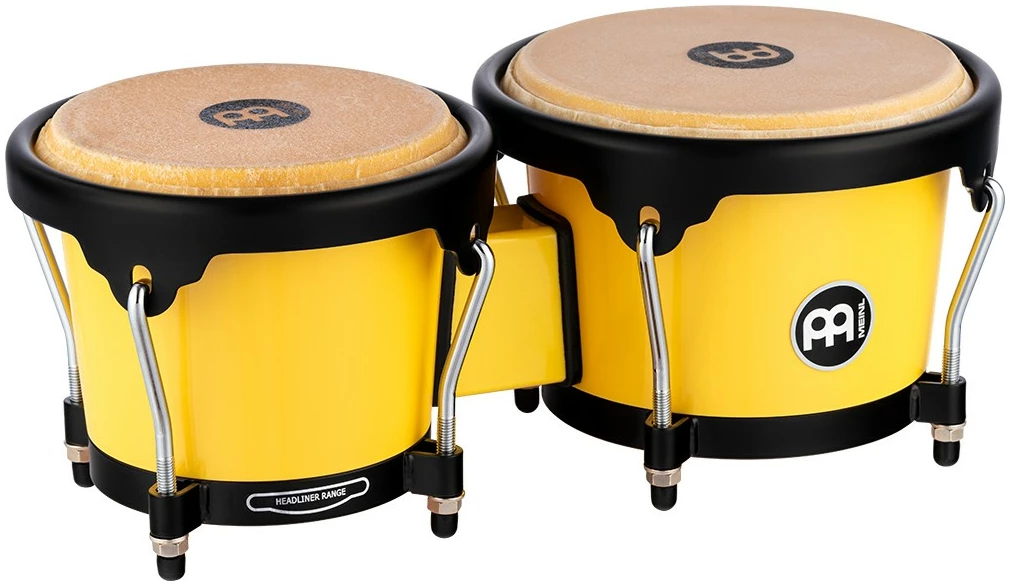 בונגוס LUMINATING YELLOW בגימור GLOSS MEINL HB50IY	