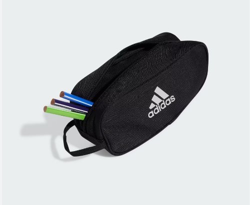 קלמר 2 תאים  EM2 ADIDAS מקורי, דגם HM7643, שחור