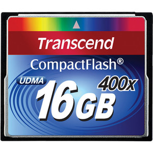 כרטיס זיכרון Transcend 16GB CF x400