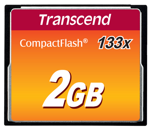 כרטיס זיכרון Transcend 2GB CF x133
