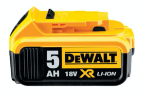 סוללה דיוולט 18V 5AH DCB184