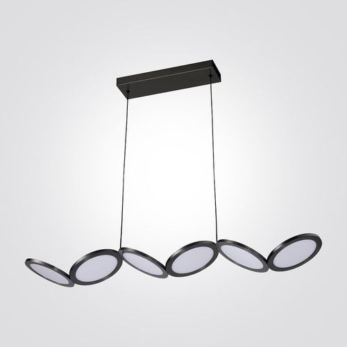 מנורת תליה מיקה לד שחור 