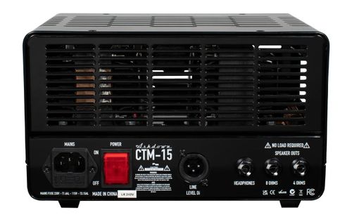זוית נוספת Ashdown CTM-15 Tube Bass Head