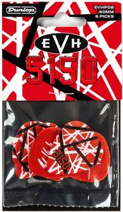 מארז עם 6 מפרטים DUNLOP EVH 5150 picks 0.6mm