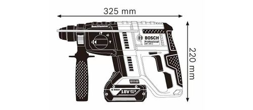 פטישון נטען - בראשלס גוף בלבד BOSCH GBH 180-LI EC בוש, מומלץ, נטען בוש, בוש, נטען, בוש נטען