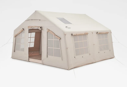 אוהל מתנפח משפחתי גדול לגלמפינג ל 10-12 אנשים NATUREHIKE AIR 13.2