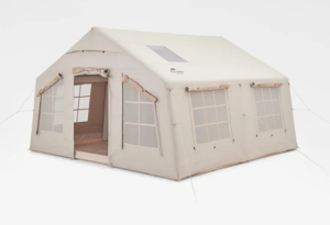 אוהל מתנפח משפחתי גדול לגלמפינג ל 10-12 אנשים NATUREHIKE AIR 13.2
