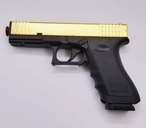 אקדח גז פלפל גלוק GD105 בצבע זהב שחור Limited Edition
