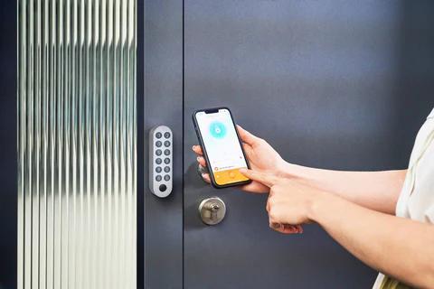 מנעול חכם - LOCKIN G30 לוקאין פתיחה באמצעות באפליקציה, טביעת אצבע, קודן 