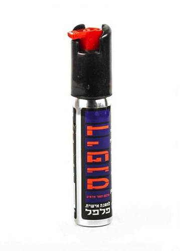 תרסיס גז פלפל דיפנס 18 גרם מכל קטן