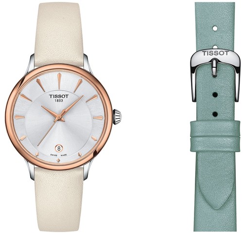Tissot T1332102603100 לנשים סט עם רצועה מתנה