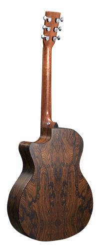 גיטרה אקוסטית שמאלית מוגברת + נרתיק MARTIN GPC-X2EL Sapele/Ziricote HPL CUTAWAY