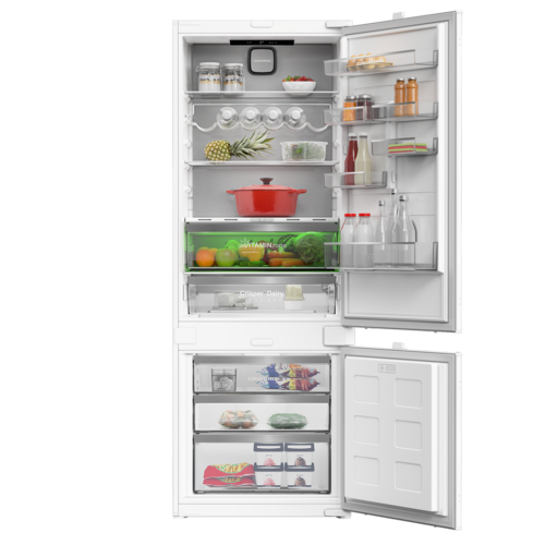 מקרר מקפיא תחתון אינטגרלי מלא GRUNDIG GKNI56930FN