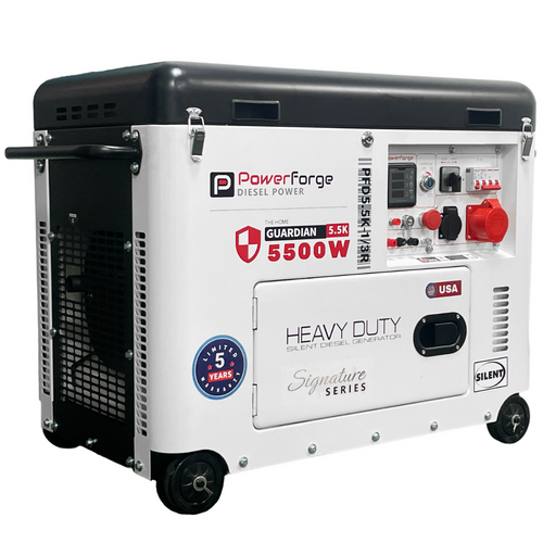 דיזל מושתק PowerForge 5500W