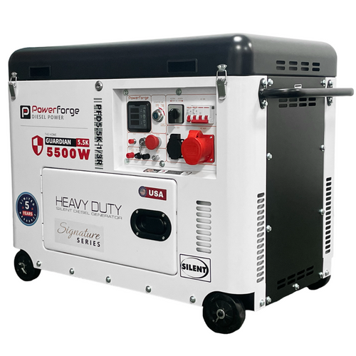 דיזל מושתק PowerForge 5500W