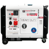 דיזל מושתק PowerForge 7000W 9.3KVA
