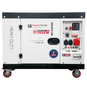 דיזל מושתק PowerForge 7000W 9.3KVA