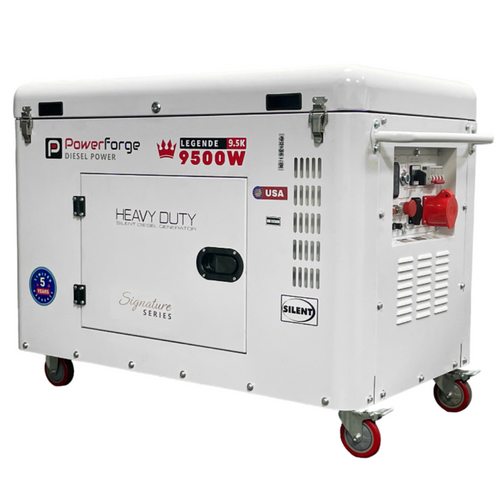 דיזל מושתק PowerForge 9500W 12KVA