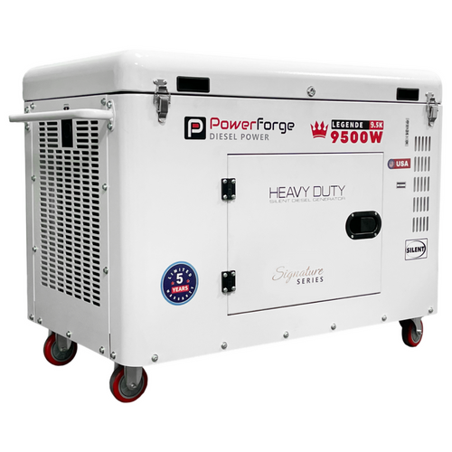 דיזל מושתק PowerForge 9500W 12KVA