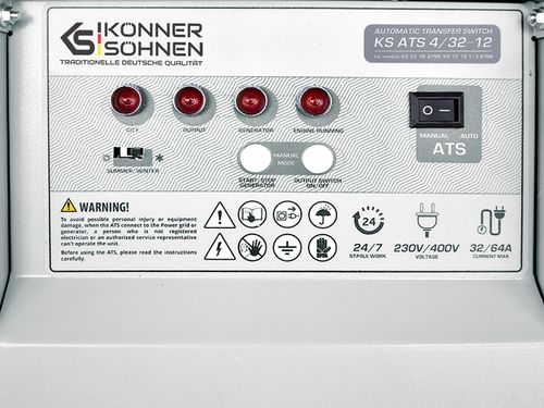 מתג מעבר אוטומטי – KS ATS 4/32-15
