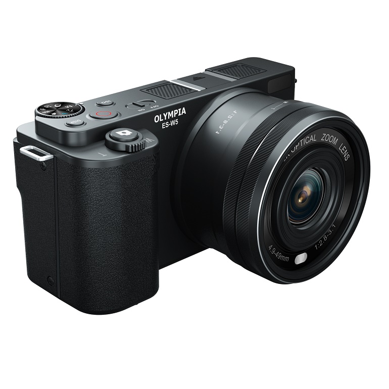 מצלמה דיגיטלית Olympia ES-W5 עם וידאו UHD 4K, זום x10 ותפריטים בעברית