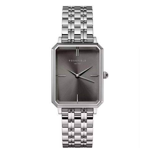שעון ROSEFIELD לאישה Octagon Grey Steel Silver דגם OGSSS-O80
