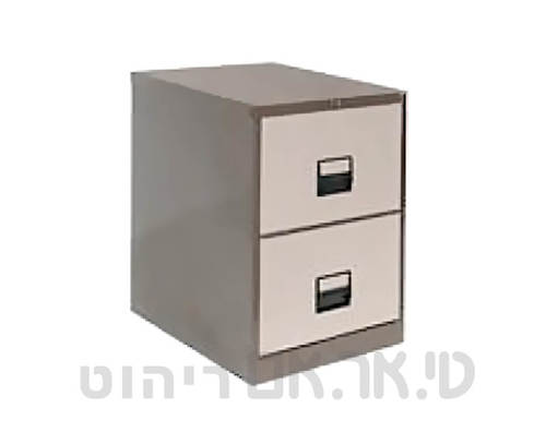 ארונית תיוק מתכת 2 מגירות