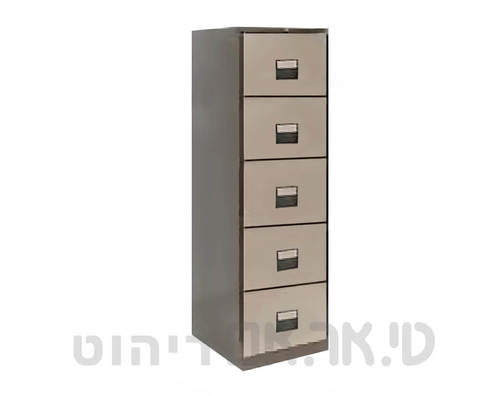 ארונית תיוק מתכת 5 מגירות