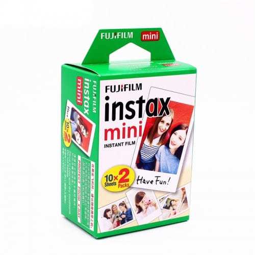 סרט צילום (20 תמונות) למצלמות Fuji Instax mini