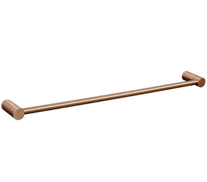 מוט מגבת בודד 80 ס״מ STYLO-4725-RG רוז גולד מוברש