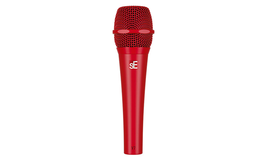 מיקרופון דינמי ידני -  sE Electronics V7 Red