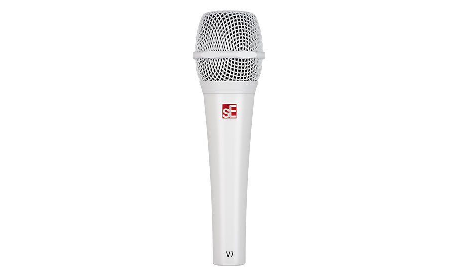 מיקרופון דינמי ידני -  sE Electronics V7 White