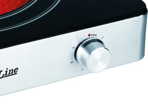 כירה חשמלית קרמית יחיד801 Gold line