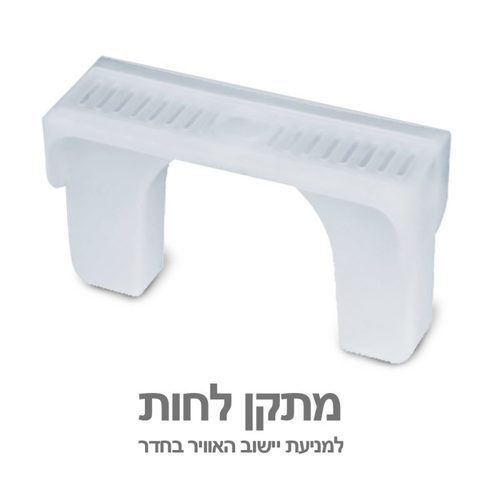 רדיאטור בטיחותי 9 צלעות 3 דרגות חום גולד ליין לבן דגם GOLDLINE ALT-2009