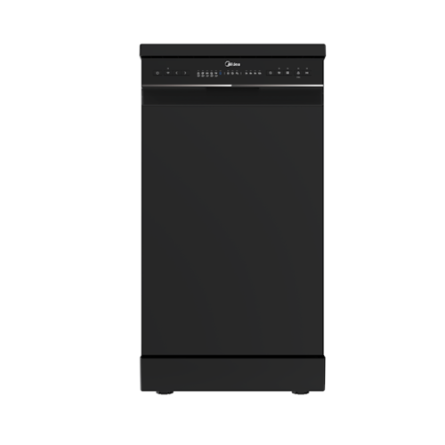 מדיח צר 10 מערכות כלים שחור דגם WQP8-W7634C-B