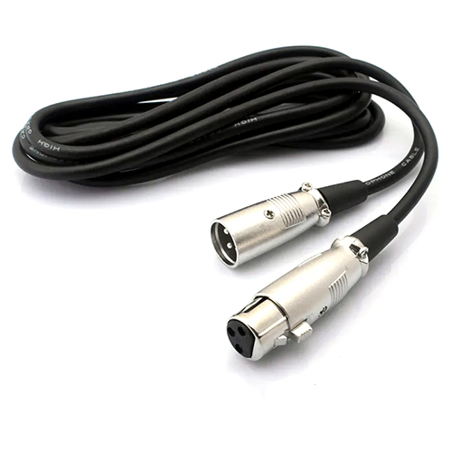 כבל XLR M to XLR F - 2 מטר
