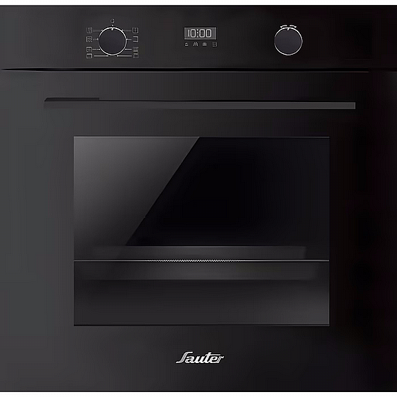 תנור אפייה בנוי פירוליטי 66 ליטר Sauter Cuisine 5050B סאוטר שחור