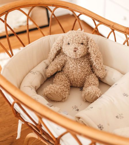 בובה פרוותית ורכה Cuddle - לולה הארנבת