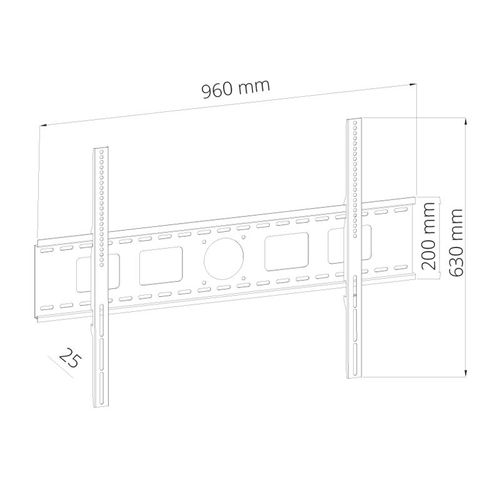 זרוע קבועה דגם 950 למסכים עד 