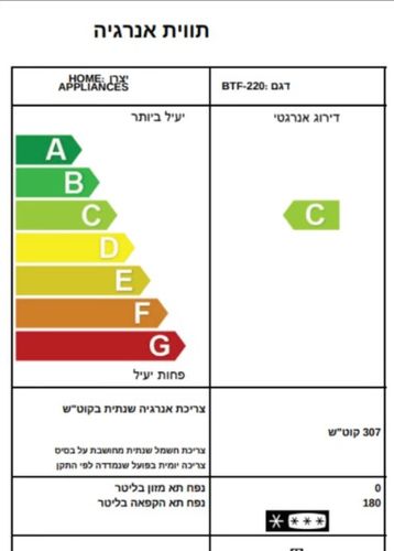 מקפיא שוכב 220 ‏ליטר Germaine BTF-220