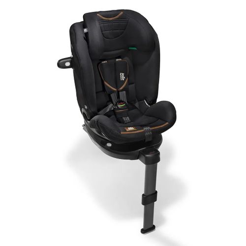 כסא בטיחות מסתובב משולב בוסטר i-Spin XL עם הגנת ראש וצד ובד מנדף - שחור Eclipse
