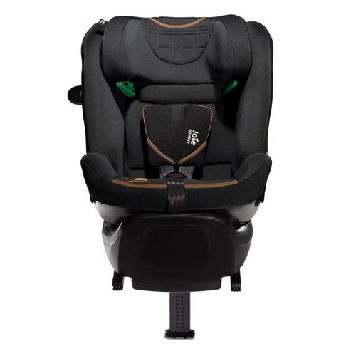 כסא בטיחות מסתובב משולב בוסטר i-Spin XL עם הגנת ראש וצד ובד מנדף - שחור Eclipse