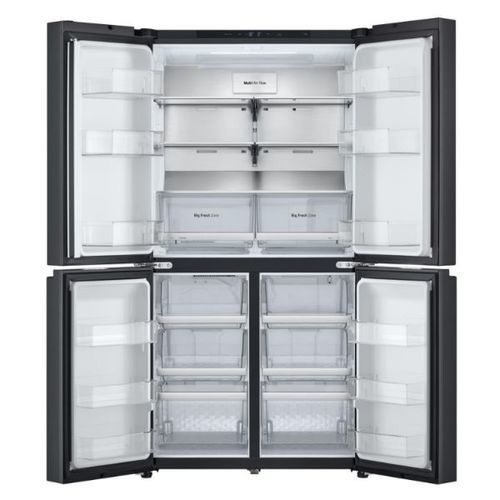 מקרר 4 דלתות 870 ליטר LG GR-929B נירוסטה מושחרת אל ג'י