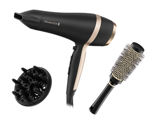 מייבש שיער מקצועי עם ערכת עיצוב מהודרת 